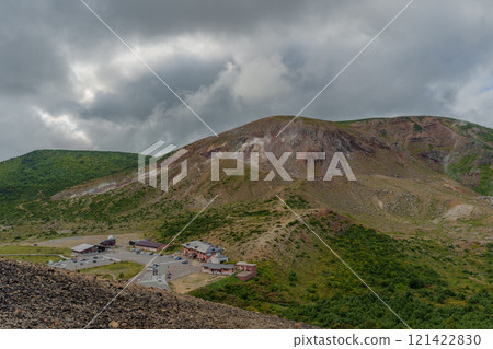 Mount Issaikyo seen from the summit of Mount Azuma-Kofuji Mount Issaikyo seen from the summit of Mount Azuma-Kofuji 121422830