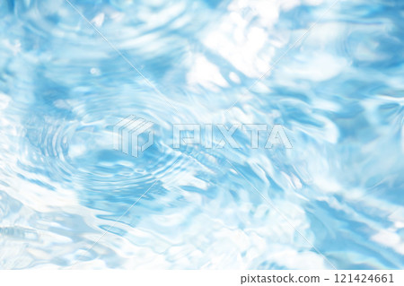 Bumpy water surface - summer color image 121424661