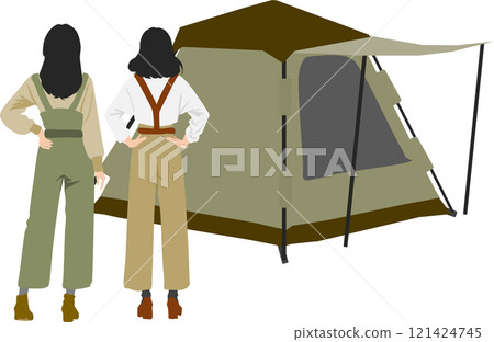 戶外插畫 121424745