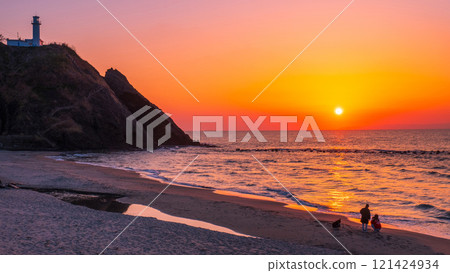 Sunset at Kakuta Beach Sunset at Kakuta Beach 121424934