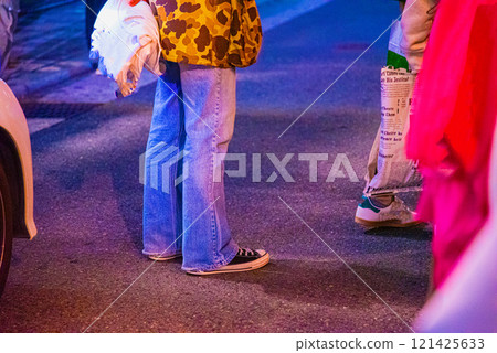 People in the Otaku district of Electric Town 121425633