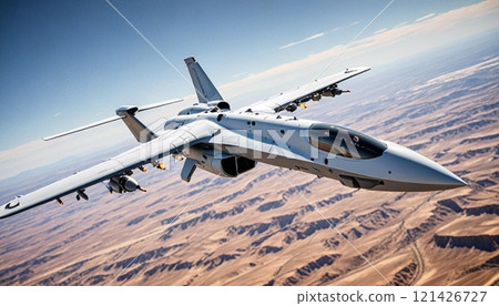Unmanned Aerial Combat Aircraft IV 121426727
