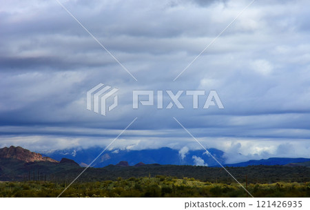 Superstition Mountains Foothills Arizona Superstition Mountains Foothills Arizona 121426935