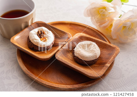 下午茶時間棉花糖餅乾 121427458