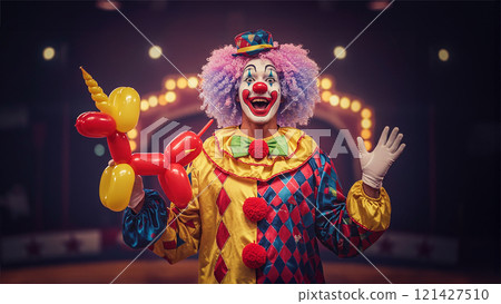 Circus Clown 121427510