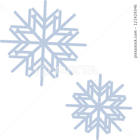 snowflake crystals snowflake crystals 121429346