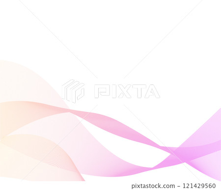 紫色粉色波浪背景 121429560