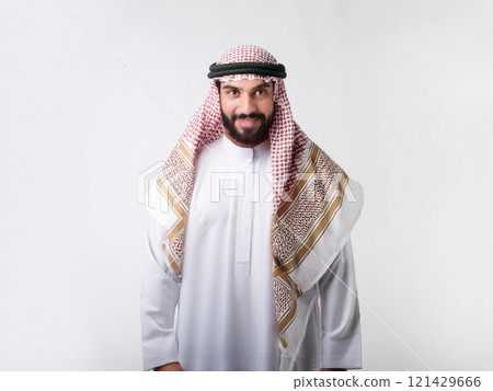 Arab oil tycoon 121429666
