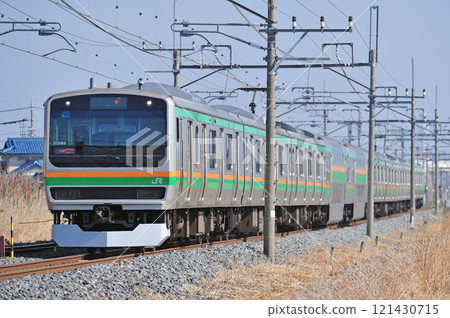 Tohoku Main Line Kurihashi-Higashi Washinomiya JR East E231 series 1000 series U585 formation (Oyama) Tohoku Main Line Kurihashi-Higashi Washinomiya JR East E231 series 1000 series U585 formation (Oyama) 121430715