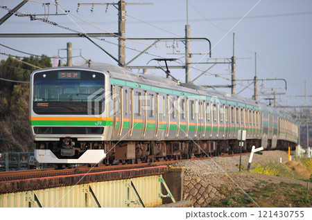 高崎線岡部本莊JR東E231系列1000系列K-35編隊(Kouzu) 高崎線岡部本莊JR東E231系列1000系列K-35編隊(Kouzu) 121430755
