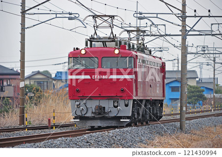 Tohoku Main Line, Kurihashi-Higashiwashimiya, JR East, EF81-80 (Tabata) Tohoku Main Line, Kurihashi-Higashiwashimiya, JR East, EF81-80 (Tabata) 121430994