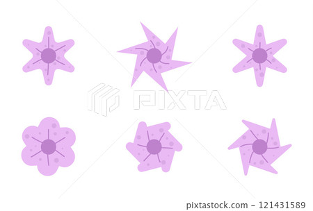 vector, icon, blossom 121431589