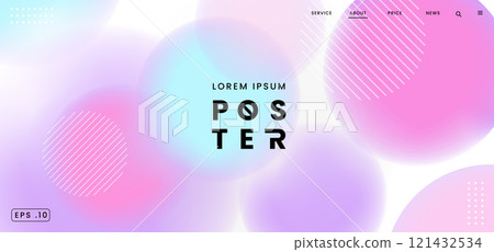 circles, neon, vector 121432534
