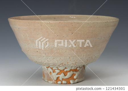 Tea ceremony utensils, matcha bowl, pottery, Hagi ware Tea ceremony utensils, matcha bowl, pottery, Hagi ware 121434301