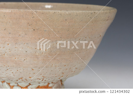 Tea ceremony utensils, matcha bowl, pottery, Hagi ware Tea ceremony utensils, matcha bowl, pottery, Hagi ware 121434302