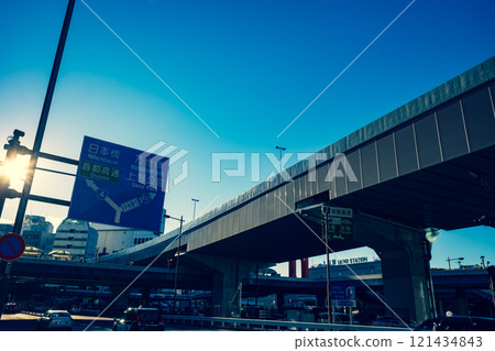 National highways and Metropolitan Expressway around Ueno Station 2024.11 a-3 Warm and cool colors National highways and Metropolitan Expressway around Ueno Station 2024.11 a-3 Warm and cool colors 121434843
