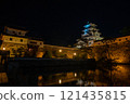 Imabari Castle lighted up 121435815