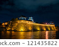 Imabari Castle lighted up 121435822