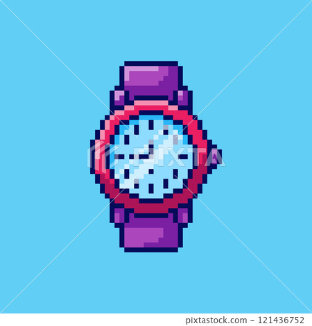 Pixel art watch game asset design Pixel art watch game asset design 121436752