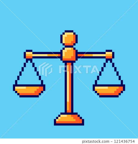 Pixel art Balance Scale game asset design Pixel art Balance Scale game asset design 121436754