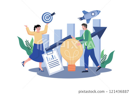 Brand managers maintain and strengthen company brands. 121436887