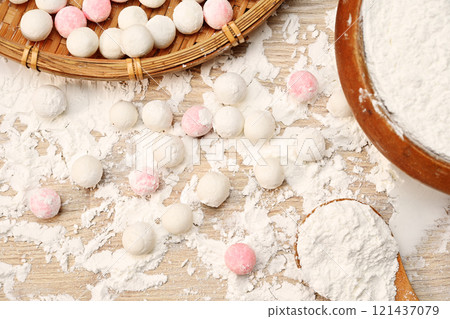 Sweet rice ball Sweet rice ball 121437079