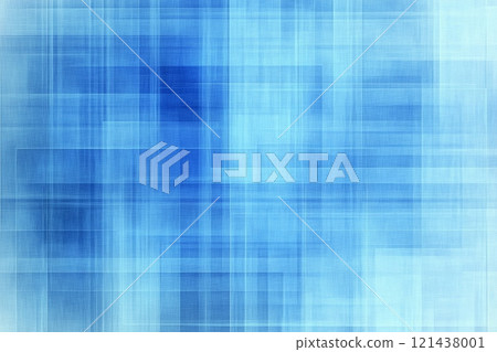 Abstract background material combined with a simple blue square gradient 121438001