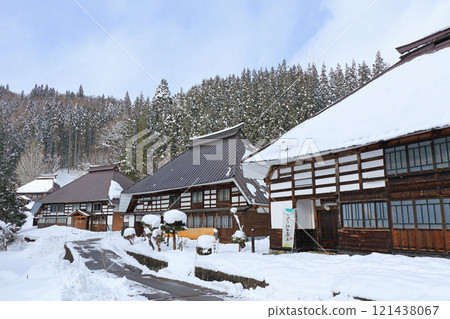 冬季重要傳統建築保存區的白馬村青尼村 121438067