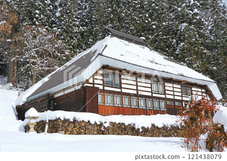 Hakuba Village Aoni Village in Winter Important Preservation District for Traditional Buildings Hakuba Village Aoni Village in Winter Important Preservation District for Traditional Buildings 121438079