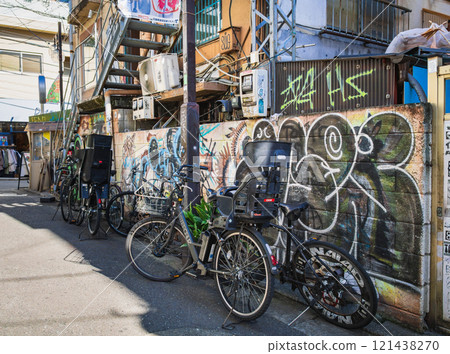 Shimokitazawa back alley scenery 121438270