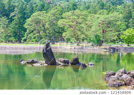 Motsuji Temple Garden, World Heritage Site "Hiraizumi - Architecture, Gardens and Archaeological Sites Representing the Buddhist Pure Land", Iwate Prefecture 121438809