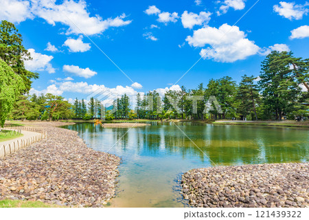 毛越寺庭園世界遺產「平泉 - 代表佛教國土（淨土）的建築、庭園和考古遺址」 岩手縣 121439322