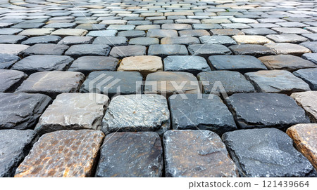 Elegant Walkways in Historic Cities, Classic Paths Enhancing Urban Charm 121439664