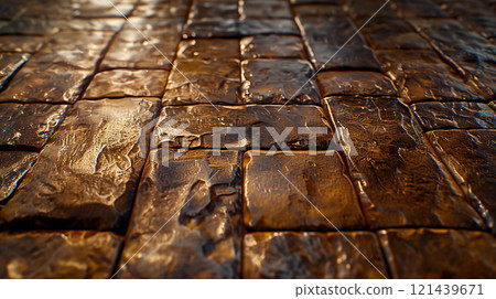 Urban Heritage, Classic Walkway Enhancing the Charm of Historic Cityscape 121439671