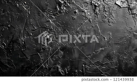 Dark black-gray background exudes an aura of mystery and sophistication 121439938