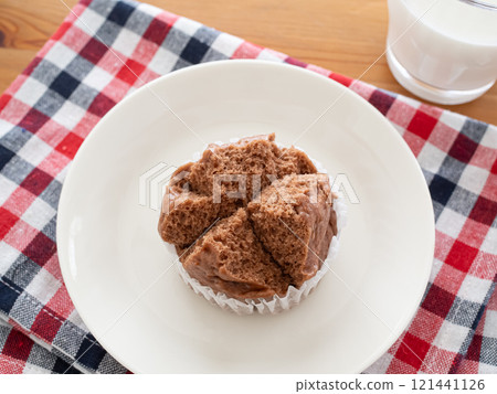 可可饅頭和牛奶 121441126