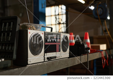 Old Tape Recorder In Car Service Old Tape Recorder In Car Service 121441300