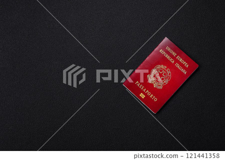 International passport of a citizen of Italy 121441358