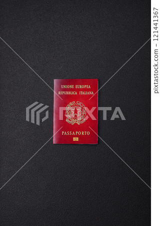 International passport of a citizen of Italy 121441367