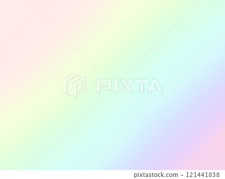 彩虹漸層背景素材粉彩可愛 彩虹漸層背景素材粉彩可愛 121441838