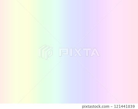 可愛的彩虹色漸層背景素材彩虹色 121441839