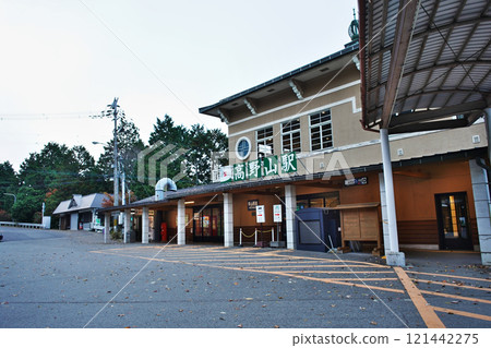 Scenery of Koyasan Station in the World Heritage Site of Mount Koya 121442275