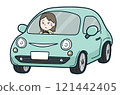 Troubled driver (color) 121442405
