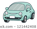 Cute car (green) 121442408