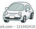 Cute car (white) 121442410