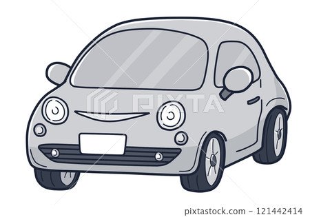 Cute car (gray) 121442414