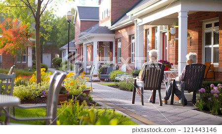 Community care for pensioners, elderly people, treatment and restoration of health. AI Generated Community care for pensioners, elderly people, treatment and restoration of health. AI Generated 121443146