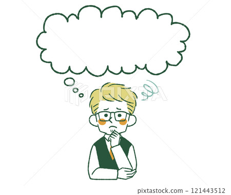 Troubled man - 4 colors Troubled man - 4 colors 121443512