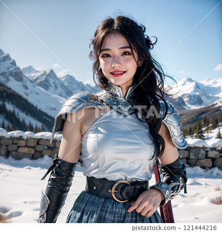 Snow Scene: Posing in the snow!! 121444216