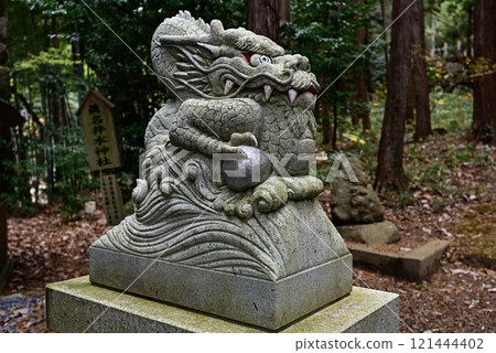 Okumiya Manai Shrine (Manai Shrine) Ungyō Koma-ryu Okumiya Manai Shrine (Manai Shrine) Ungyō Koma-ryu 121444402
